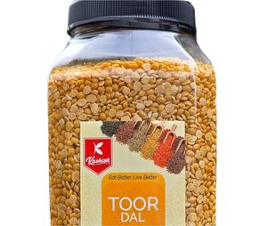 Daal Mein Kuch Kaala Hai Lentils: Toor Dal 1.8kg Jar (Pigeon Pea) (Arhar Daal) (Kashish)