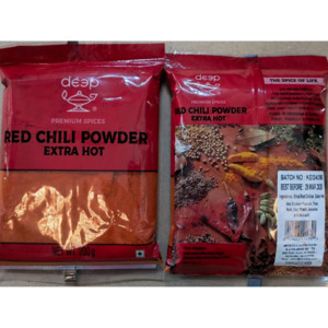 Deep Collection: Red Chilli Powder Extra Hot 200g (Deep)