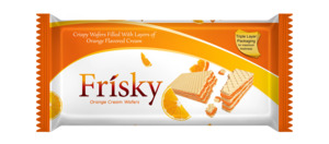 Biscuits Cookies Crackers 1: Inovative Frisky Wafers- Orange