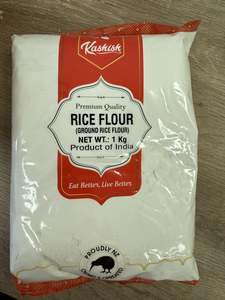 Sooji Besan Other Flours 1: Rice Flour 1kg (Kashish)