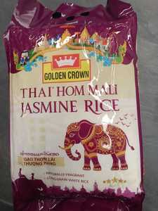 Golden Crown Thai Hm Jasmine Rice 5Kg