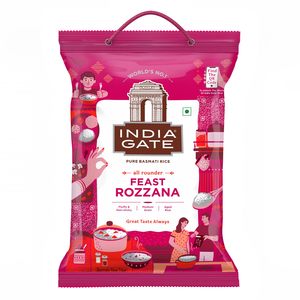 Aate Daal Ka Bhaav Flour: India Gate Rozana Basmati Rice 5kg