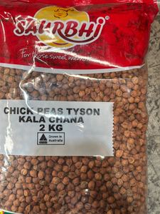 Chick Peas Tyson Kala Chana 2Kg (Saurbhi)