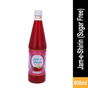 Fizzy Drinks: Qarshi Jam-e-Shirin Concentrated Syrup- Sugar Free