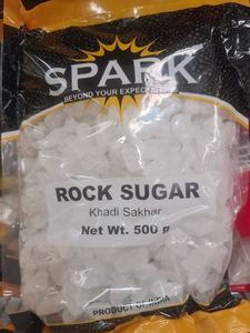 Sugar Jaggery: Spark Rock Sugar/ Khadi Sakhar 500gm