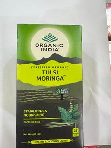 Organic India Tulsi Moringa 25 Tea Bags