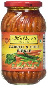 Condiments Dressings Pickels 1: Mothers Recipe Carrot and Chilli Pickle 500g