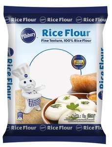 Sooji Besan Other Flours 1: Pillsbury Rice Flour 1kg
