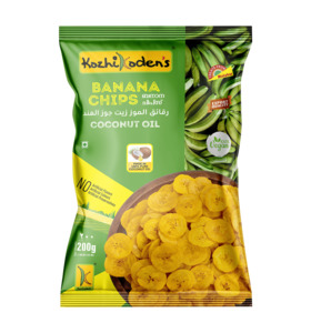 Banana Chips Coconut Oil 200g (Kozhikodenâ€™s)