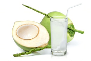 Drinking coconut Each