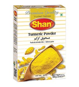 Mdh Everest Shan Eastern Spices: Shan Turmeric Powder 100g (Haldi Powder)