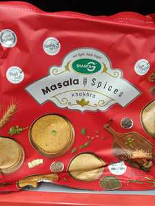 Indian Namkeen Mixtures: Masala Khakhra 200g (Shanta G)