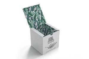 10 x 10 x 10cm Medium Custom Branded Product Presentation Gift box