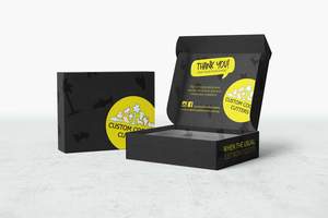 Custom Mailing Boxes: 22 x 16 x 7cm Extra Small Custom Printed Corrugated Mailing Box