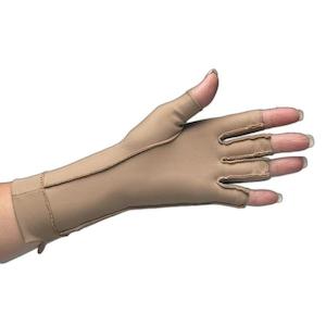 Scar & Oedema: Isotoner Gloves 3/4 Finger (Pair)