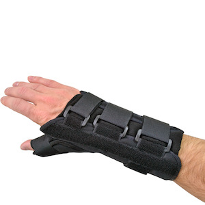 New: Jura Black Wrist and Thumb Brace