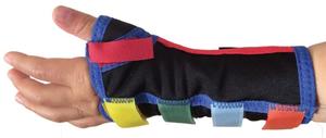 Paediatric: Paediatric Wrist/Thumb Splint - Multi Coloured (for children)