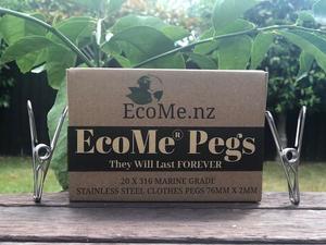 Products: Branded Promotional , Eco - 316 Marine Grade Stainless Steel Clothes Pegs - Brand 4 U