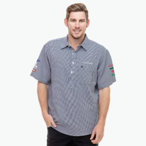 Mens Swanndri Full Logo Polo