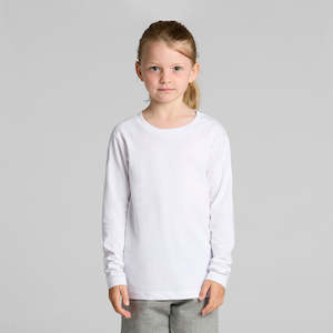 Casual: Kids Staple Long Sleeve Tee - 3007 + Branding