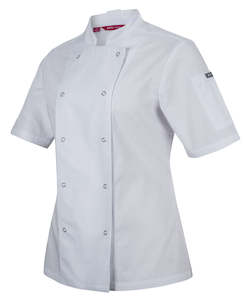 JB's Ladies Short Sleeve Chef's Jacket - 5CJ21