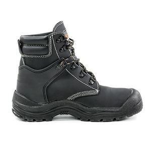Groundfix: Wolf Lace Up Safety Boot Black - WOLF