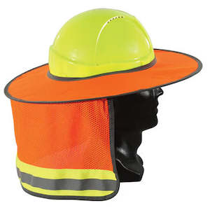Groundfix: Full Brim Hard Hat Sun Shield - HBSO