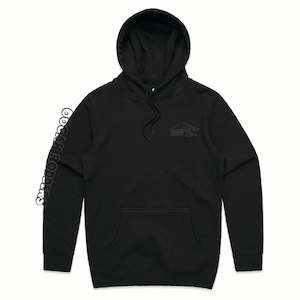 Oogah Rodders Black Hoodie - Black Print
