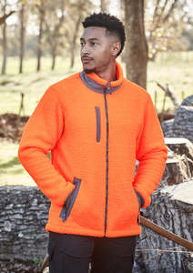 Unisex Streetworx Full Zip Sherpa Fleece - ZT285