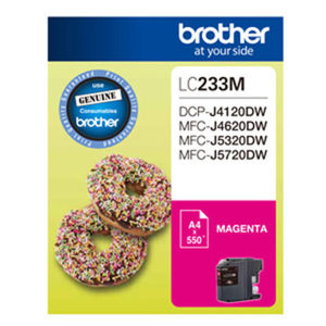 Brother LC233 Magenta Ink Cartridge InkPost NZ
