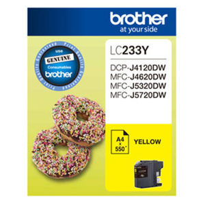 Products: Brother LC233 Yellow Ink Cartridge InkPost NZ