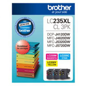 Brother LC235XL Rainbow Pack Ink Cartridge InkPost NZ