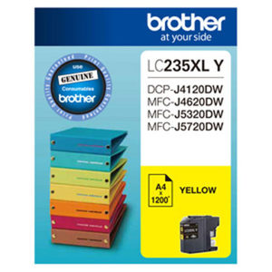 Products: Brother LC235XL Yellow Ink Cartridge InkPost NZ