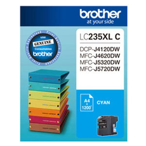 Brother LC235XL Cyan Ink Cartridge InkPost NZ