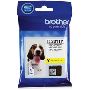 Products: Brother Ink LC3311 Yellow InkPost NZ