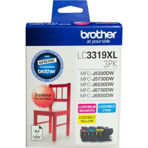 Brother LC3319XL Rainbow Pack Ink Cartridge InkPost NZ