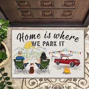 Home Is Where We Park It You And Me And The Dogs - Gift For Camping Lovers - Per&hellip;