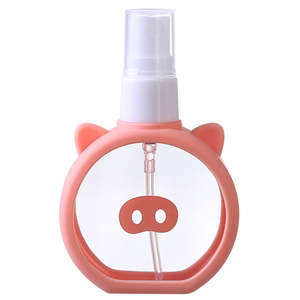 Travel Supplies: Perfume Travel Refillable Bottle Cartoon Mini Spray Bottle Alcohol Refill Mist Sprayer