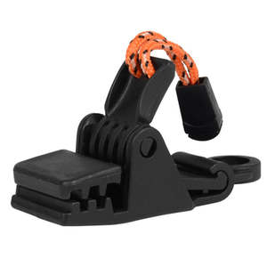 Tent Tent Accessories: Outdoor Tarp Clip Windproof Awning Tent Canopy Clamp Wind Rope Buckle Camping Accessories