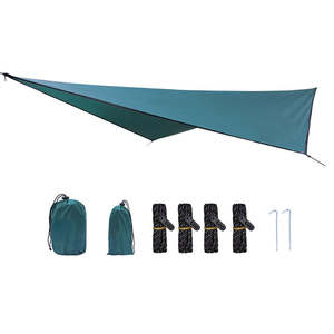 Tent Tent Accessories: TM-0008 Camping Tarp Portable Waterproof Tent Multifunctional Awning for Outdoor Travel Hiking Picnic