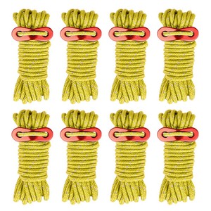 8 Bundles of Luminous Reflective Hiking Guyline High-Strength Outdoor Camping Ad&hellip;