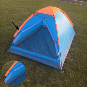 Tent Tent Accessories: Outdoor Camping Hiking Waterproof Tent Single Layer for 2 Person