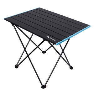 SHINETRIP A292-H0M Portable Folding Table Outdoor Picnic BBQ Aluminum Alloy Desk, Size M