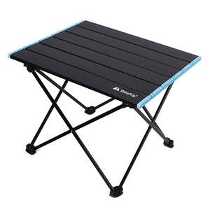 SHINETRIP A292-H0S Folding Camping Table Aluminum Alloy Desk for Outdoor Picnic BBQ, Size S