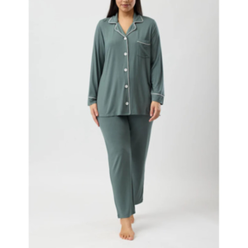 Products: Yuu Plain Revere PJ Set - Womens Sleepwear Pajamas for Women Hot Gossip - NZ - Yuu