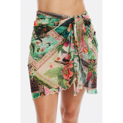 Swimwear: TOGS Fiji Mesh Sarong - Swimsuits for Women Body Sculpting Swimwear Hot Gossip - NZ - Togs