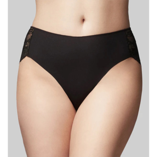 The Knicker Precision Lace Hi Cut brief - BRIEFS-Everyday Briefs : Hot Gossip - &hellip;