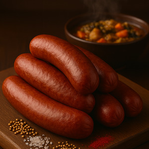 Products: Oldenburger Kochwurst Wood Smoked 500g – Bratwurst Bros