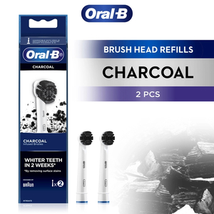 Products: Oral-B Charcoal Replacement Brush Heads – 2 Pack