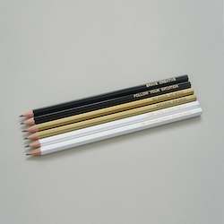 Stationery: Brave Pencil Set by Brave Creative